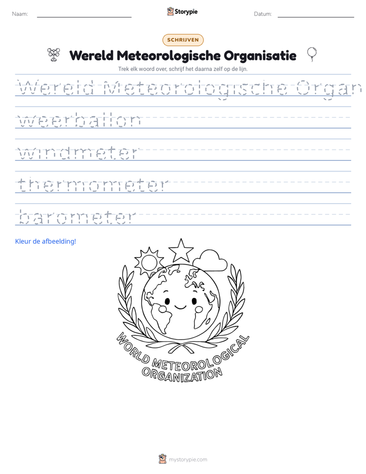Schrijf Oefening