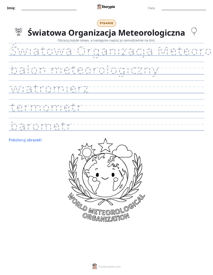 Ćwiczenie Pisania