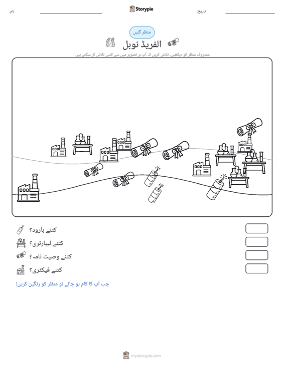 گنتی کا منظر