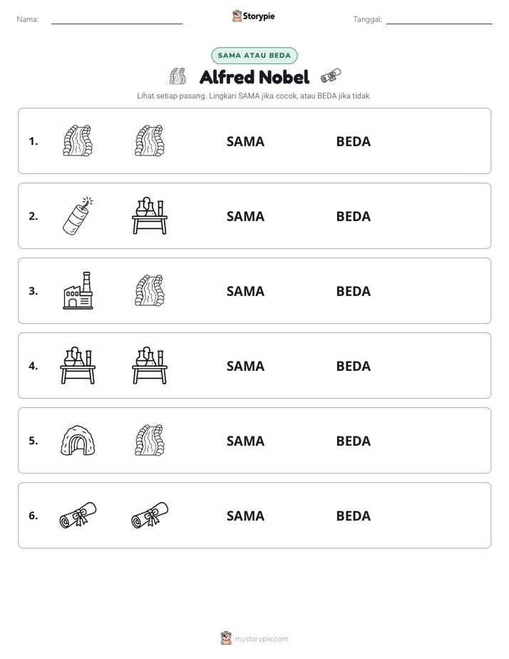 Sama atau Berbeda
