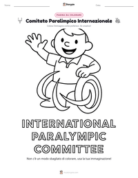 Anteprima della scheda stampabile di Comitato Paralimpico Internazionale