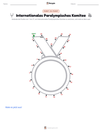 Internationales Paralympisches Komitee druckbare Arbeitsblatt Vorschau