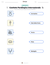 Anteprima della scheda stampabile di Comitato Paralimpico Internazionale