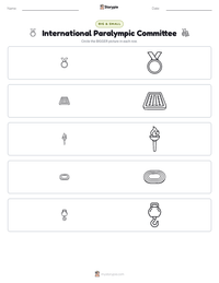 International Paralympic Committee printable worksheet preview