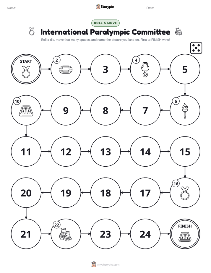 Roll & Move Game