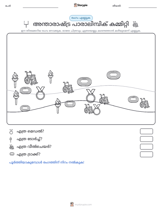 എണ്ണുന്ന ദൃശ്യങ്ങൾ