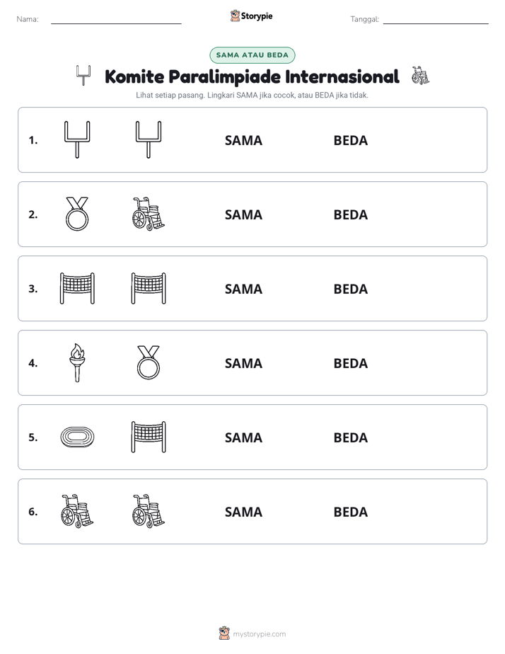 Sama atau Berbeda