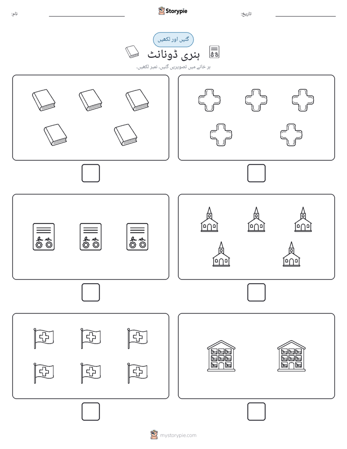 گنیں اور لکھیں