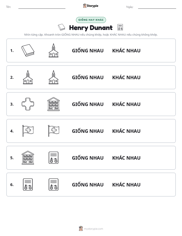 Giống Hay Khác