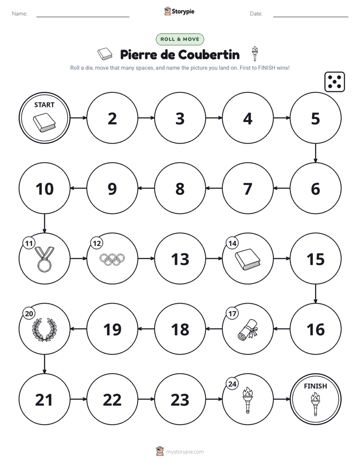 Roll & Move Game
