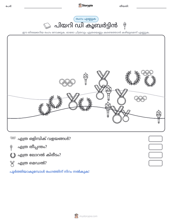 എണ്ണുന്ന ദൃശ്യങ്ങൾ