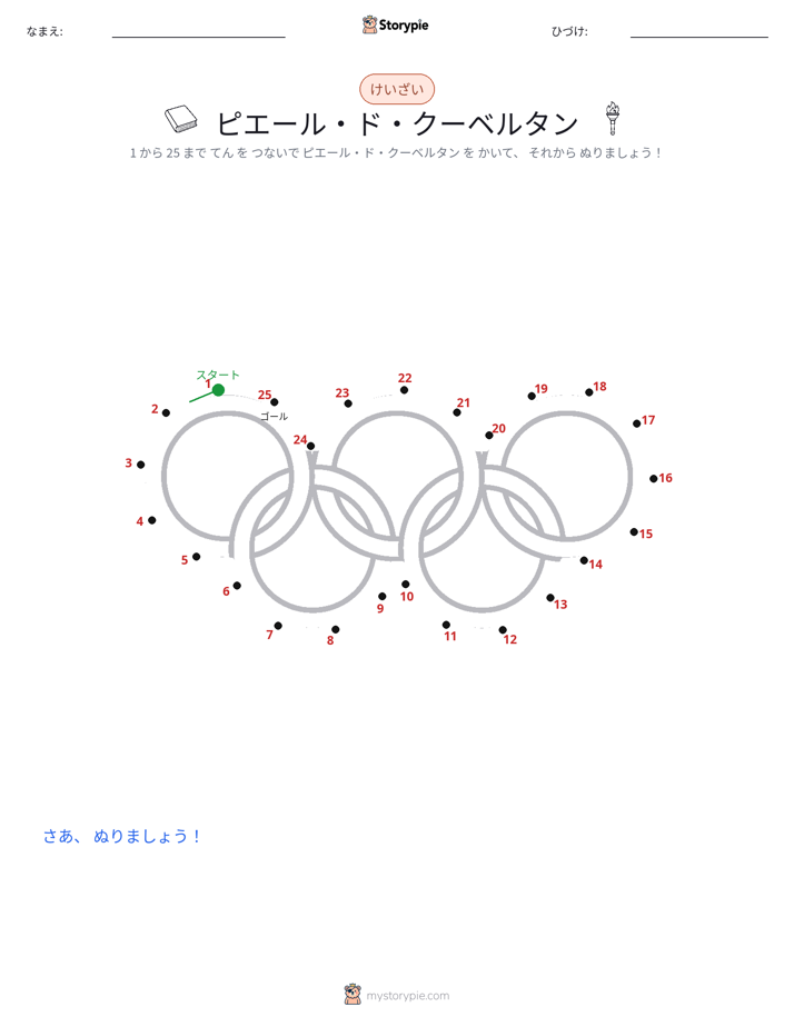 点つなぎ