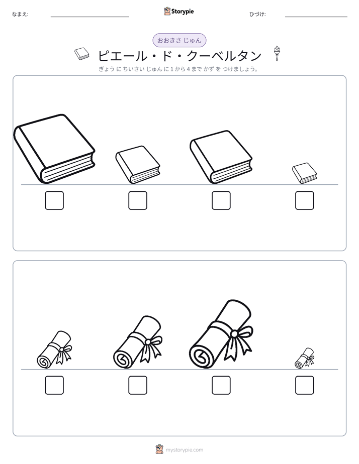 サイズ順