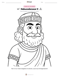 Anteprima della scheda stampabile di Nabucodonosor II