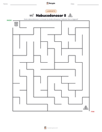 Anteprima della scheda stampabile di Nabucodonosor II