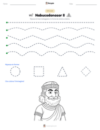Anteprima della scheda stampabile di Nabucodonosor II