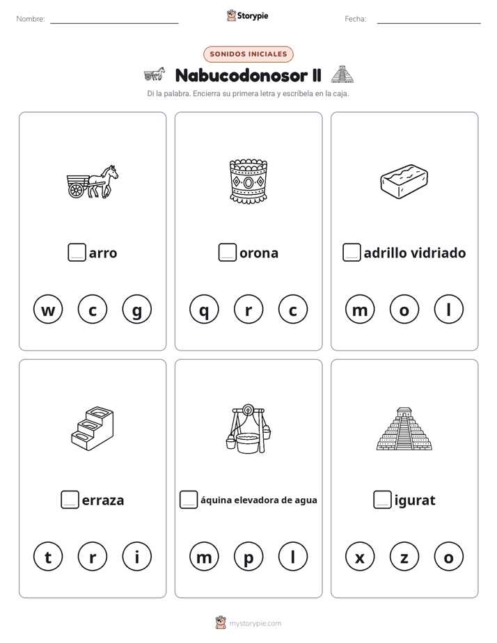 Sonidos Iniciales