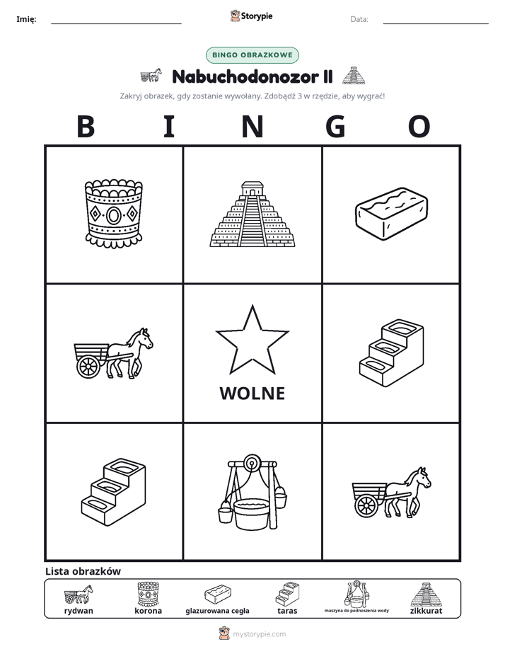 Bingo obrazkowe