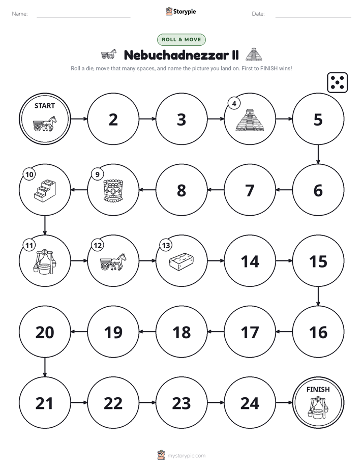 Roll & Move Game