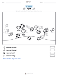 FIFA afdrukbare werkblad voorbeeld