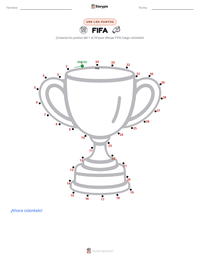 Vista previa de la hoja de trabajo imprimible de FIFA