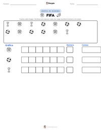 Vista previa de la hoja de trabajo imprimible de FIFA