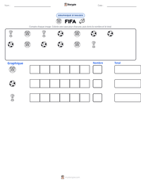 Aperçu de la feuille de travail imprimable FIFA