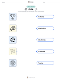 Anteprima della scheda stampabile di FIFA