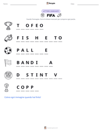 Anteprima della scheda stampabile di FIFA