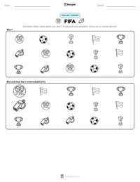 FIFA druckbare Arbeitsblatt Vorschau