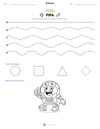 FIFA printable worksheet preview