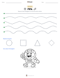 Anteprima della scheda stampabile di FIFA