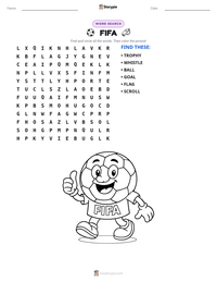 FIFA printable worksheet preview