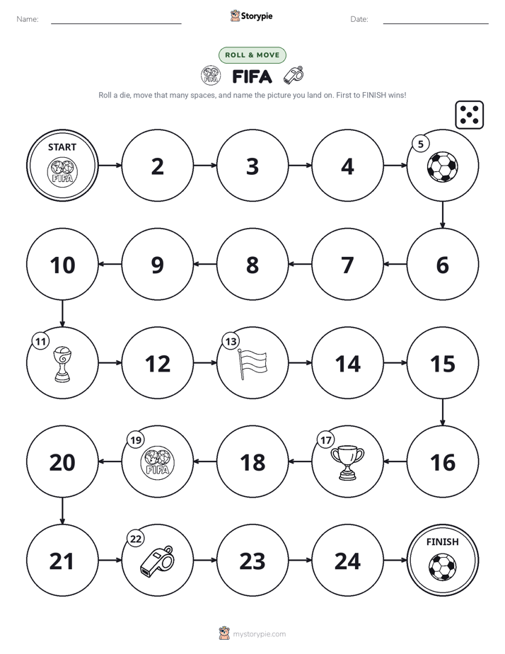 Roll & Move Game