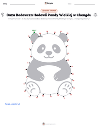 Podgląd drukowalnego arkusza ćwiczeń Baza Badawcza Hodowli Pandy Wielkiej w Chengdu