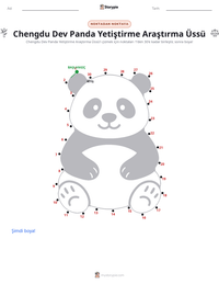 Chengdu Dev Panda Yetiştirme Araştırma Üssü yazdırılabilir çalışma sayfası önizlemesi