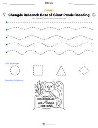 Chengdu Research Base of Giant Panda Breeding printable worksheet preview