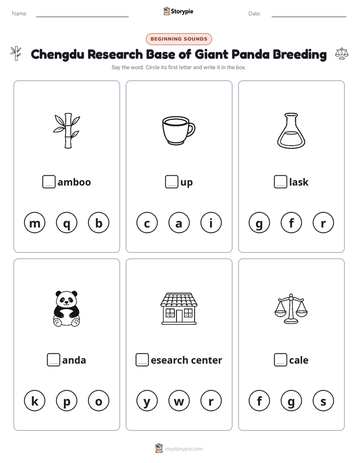 Beginning Sounds