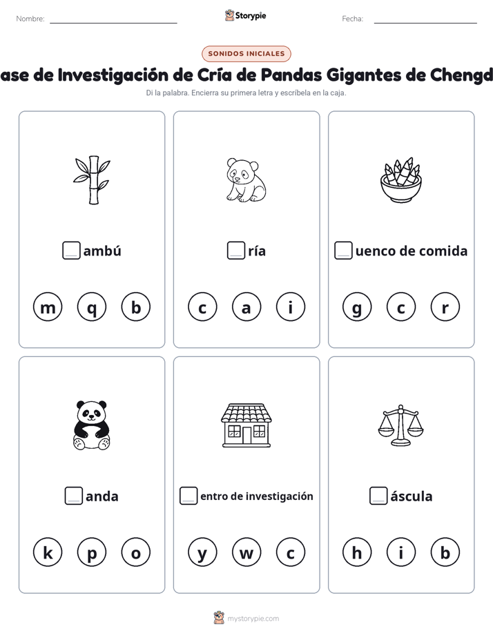 Sonidos Iniciales