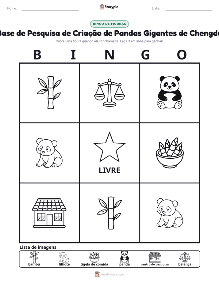 Bingo de Imagens