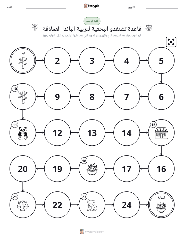 لعبة لف و تحرك