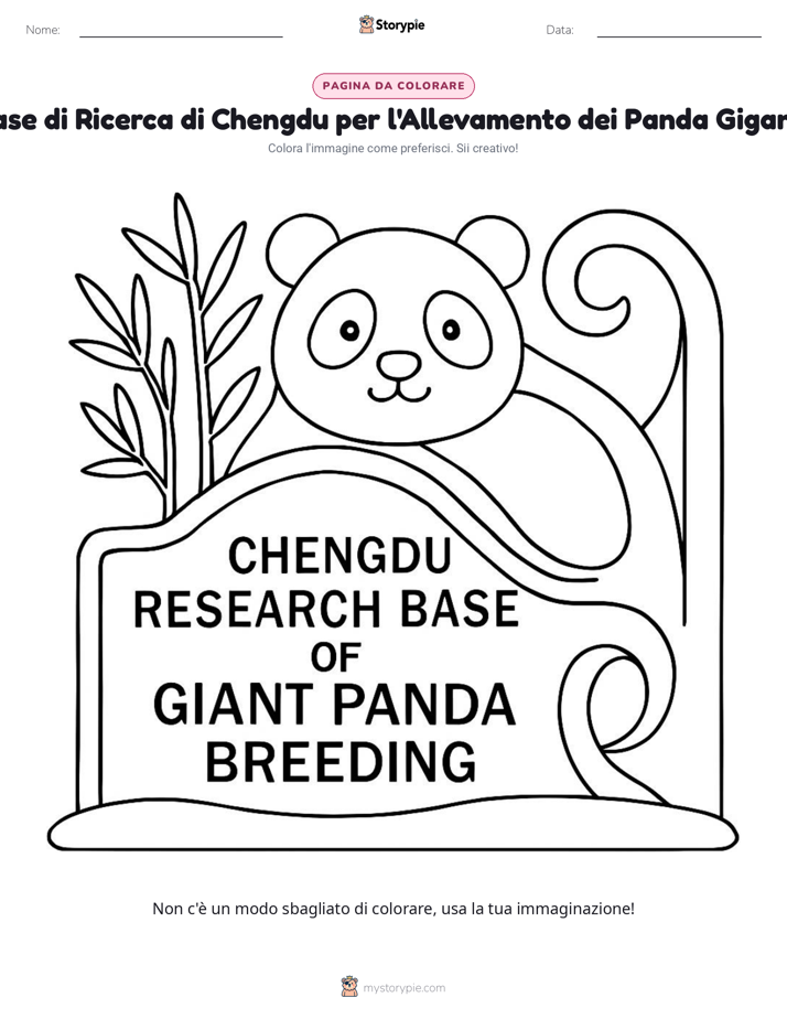 Pagina da Colorare
