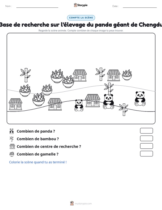Scène de Comptage