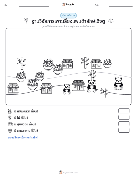 ฉากการนับ