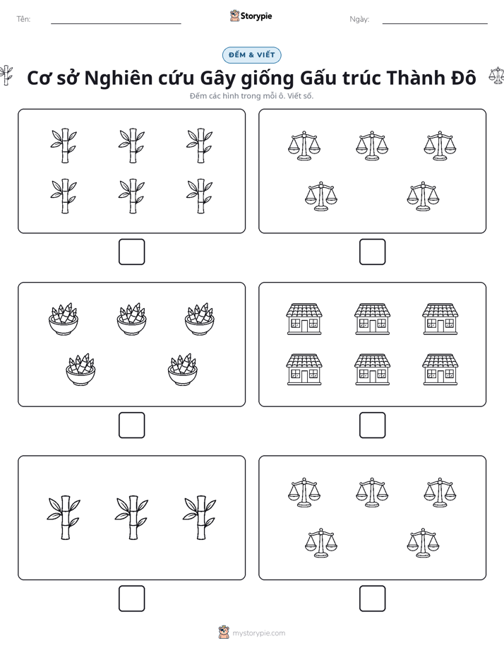 Đếm & Viết