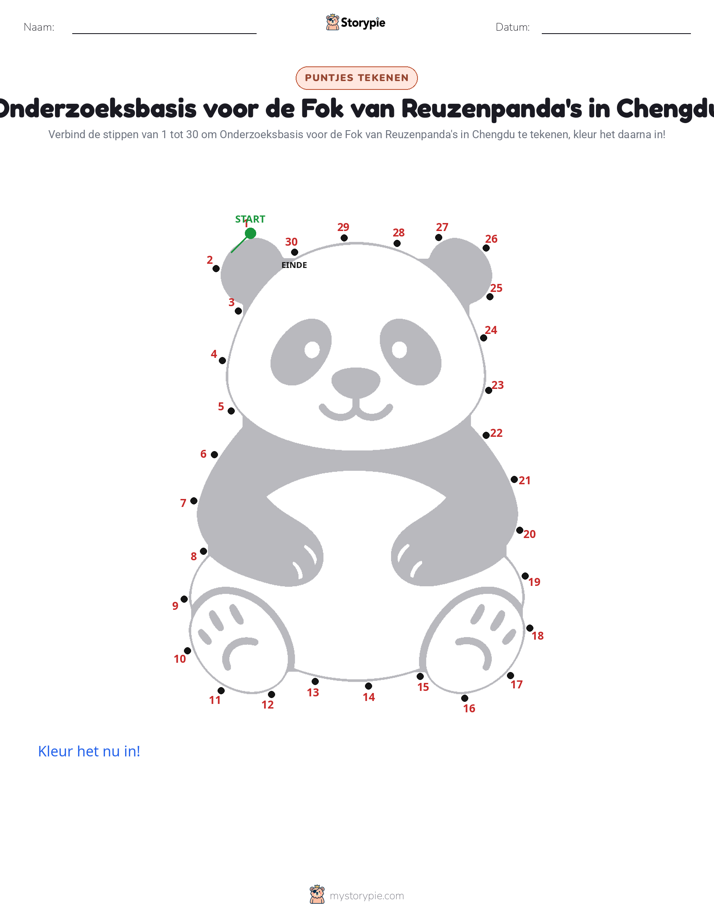 Verbind de Punten