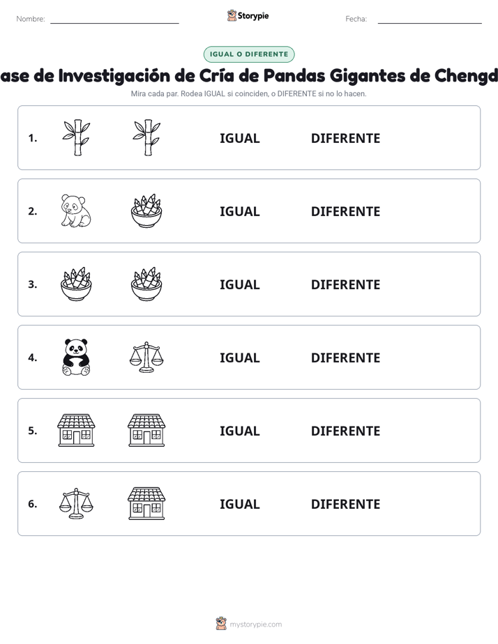 Igual o Diferente