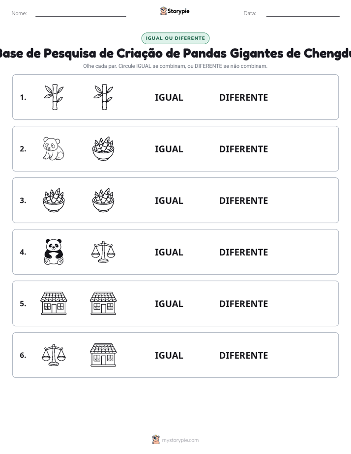 Igual ou Diferente
