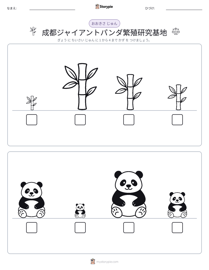 サイズ順