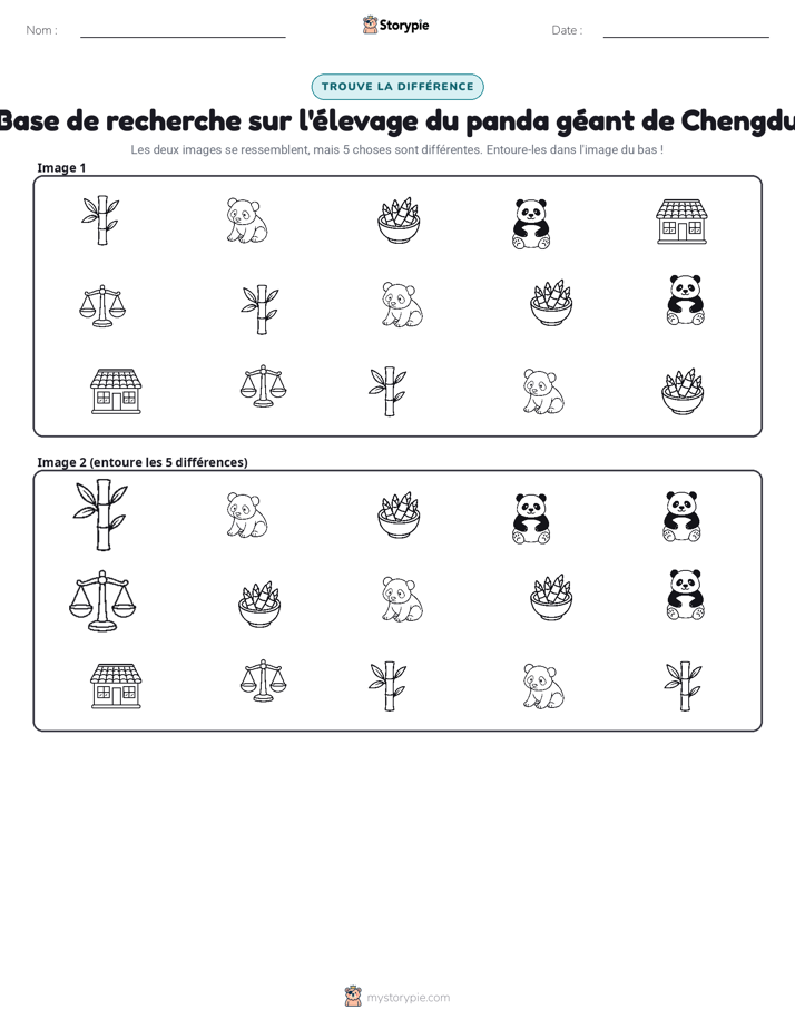 Trouvez les Différences